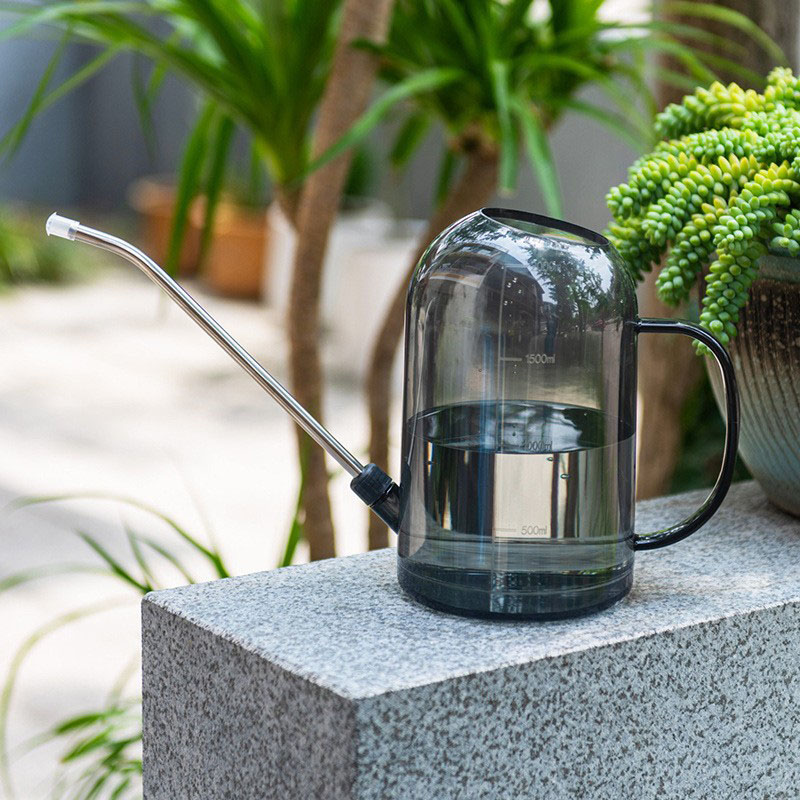 Watering Can Long Spout - Kaleng Penyiram Berujung Panjang Transparan Dengan
