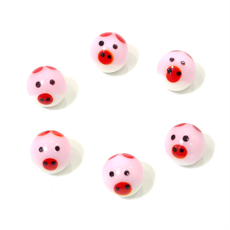 Gardening Tools Pink - 6 Buah Desain Babi Merah Muda