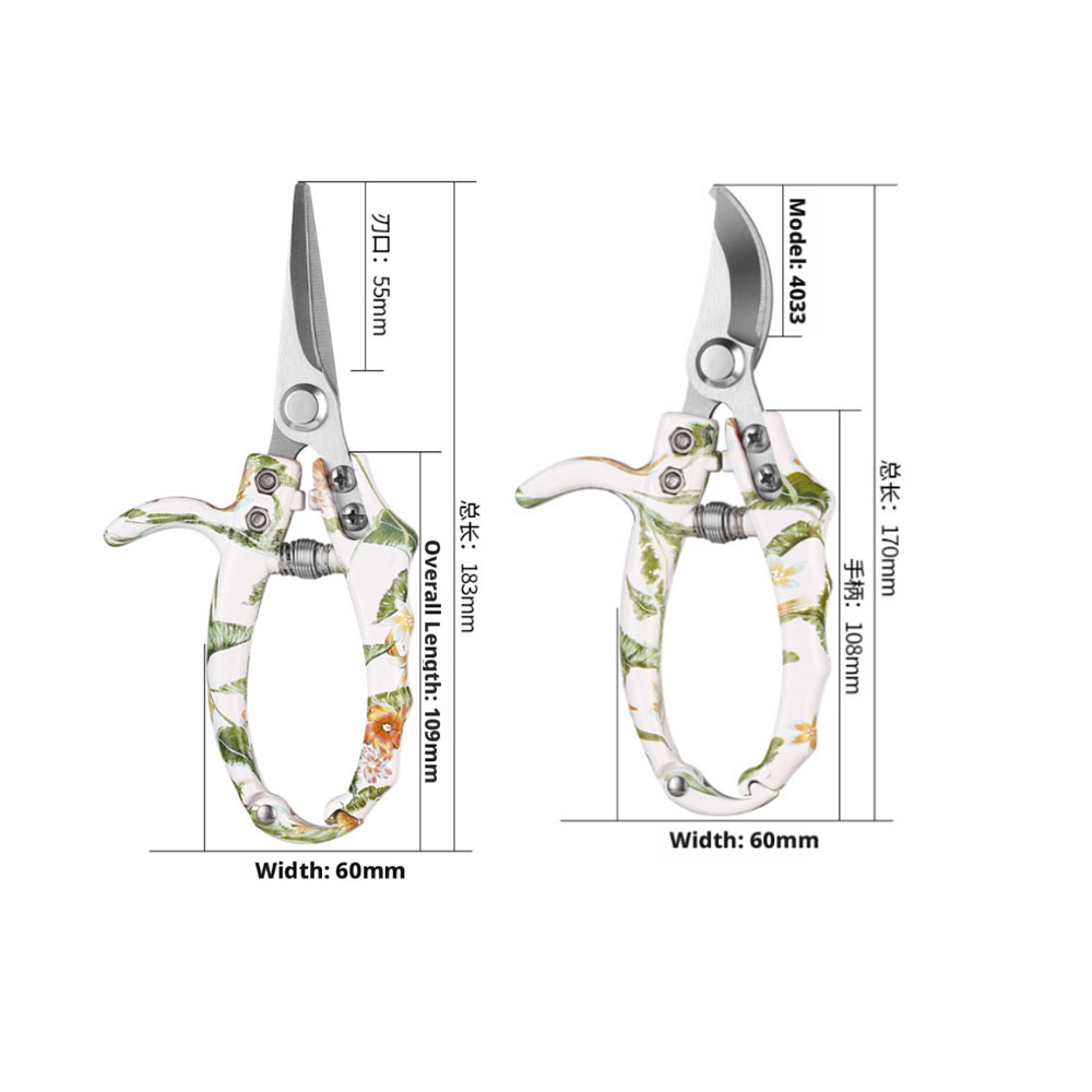 Gardening Tools Pink - Baja Tahan Karat 3Cr13, Gunting Pemangkas