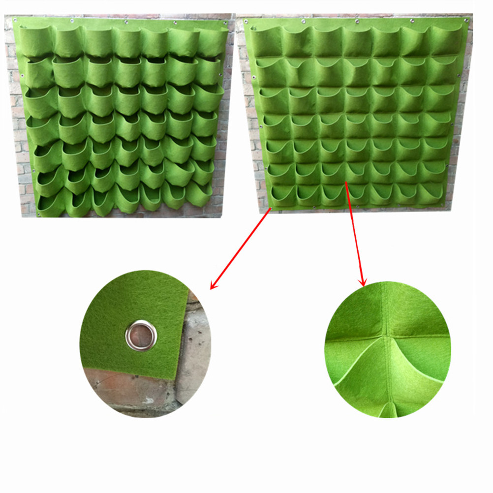 Outdoor Planting Bag - 1Pcs Kantong Tanaman Gantung Vertikal dari