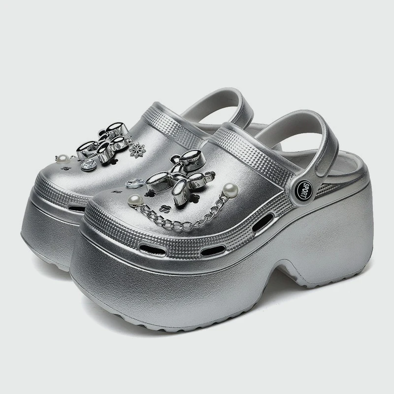 Gardening Tools For Women - Clogs Platform Perak Wanita Terbaru Musim