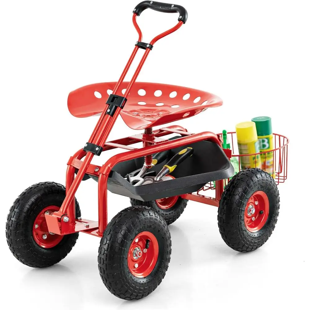 Gardening Tools Basket - Gerobak Taman yang Dapat Disesuaikan dengan