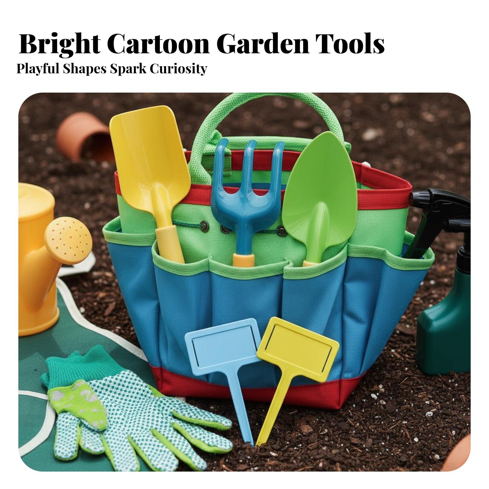 Gardening Tools For Young Children - 10 Buah Set Alat Berkebun Anak