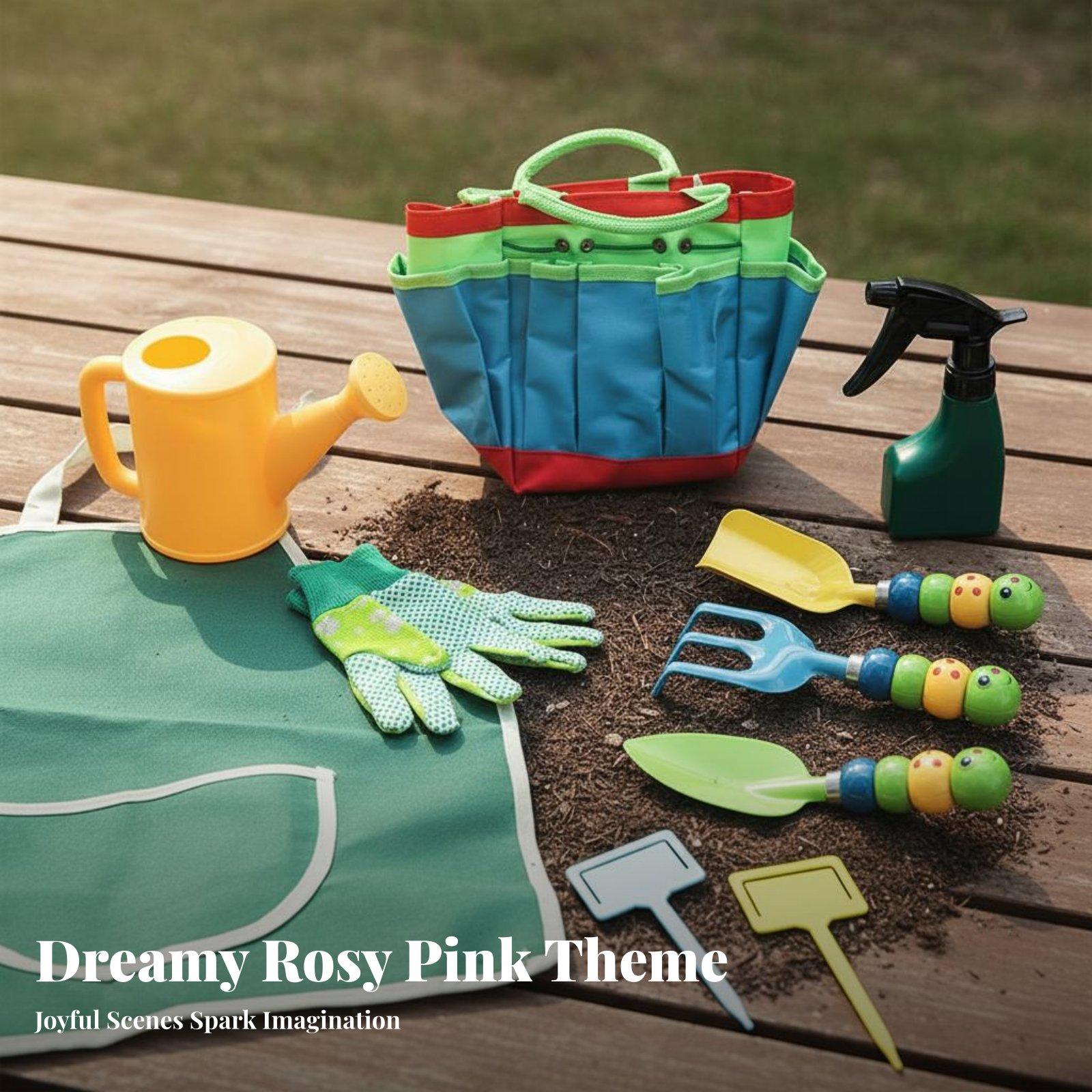 Gardening Tools For Young Children - 10 Buah Set Alat Berkebun Anak