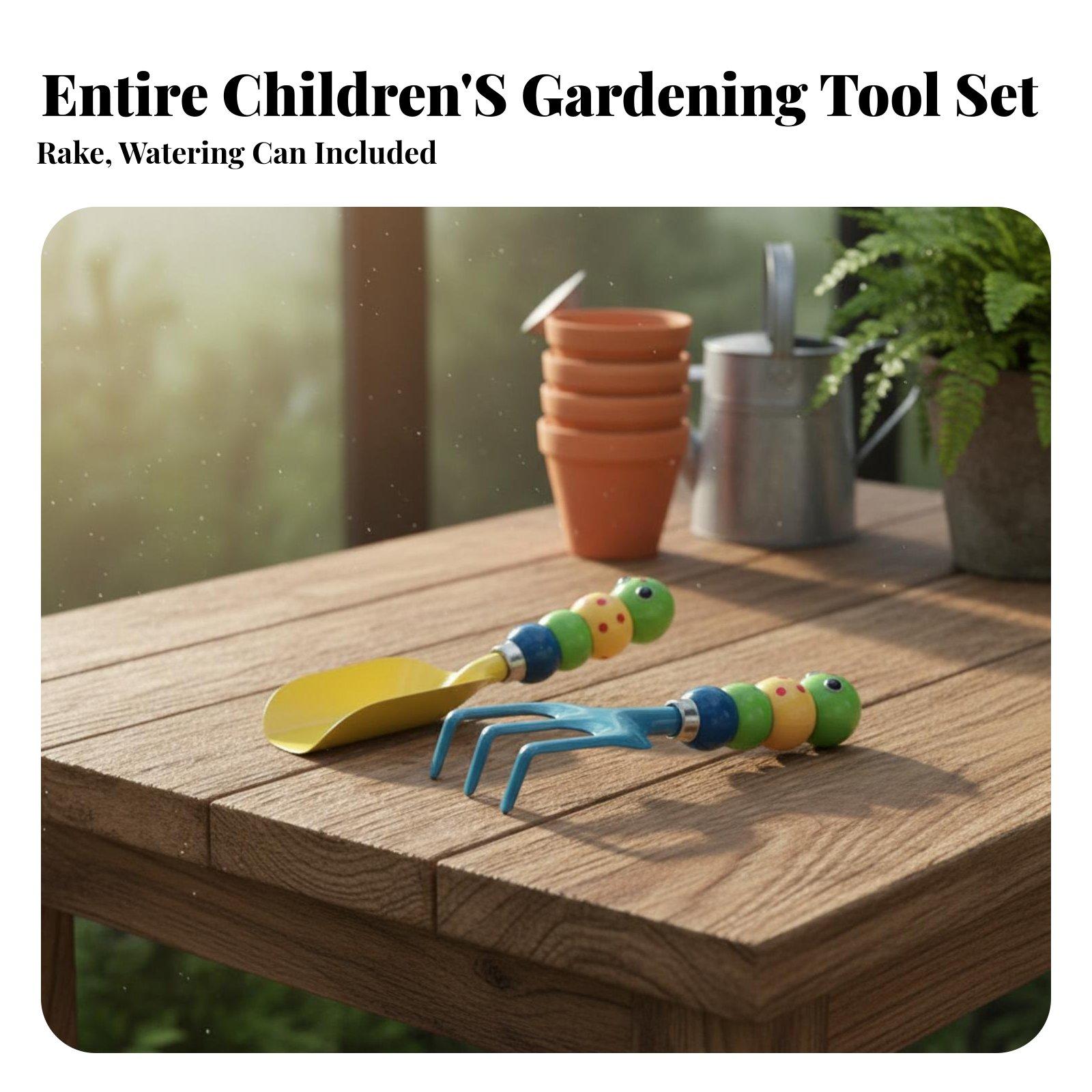 Gardening Tools For Young Children - 3 Buah Alat Berkebun Anak-Anak Set