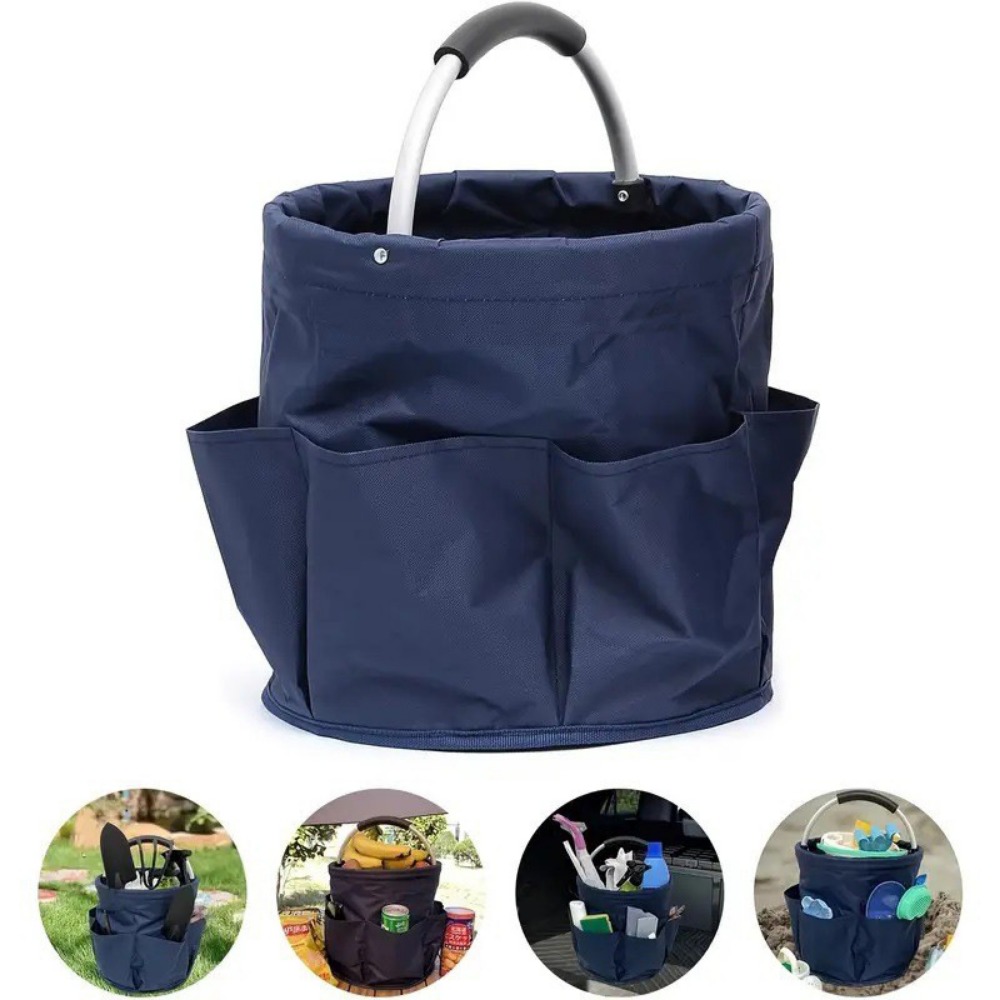 Gardening Tools Basket - Keranjang Portabel Lipat Luar Ruangan, Keranjang