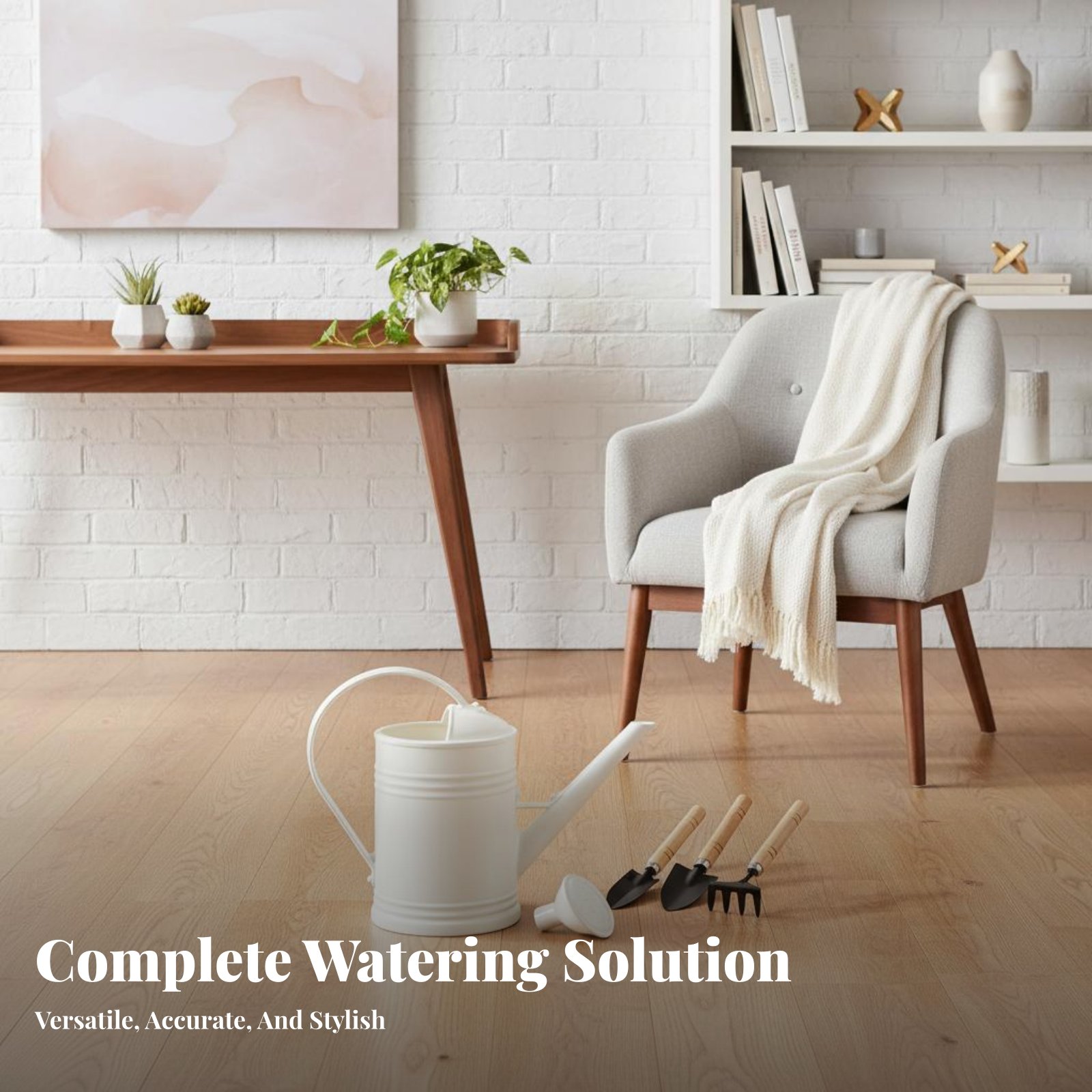 Watering Can Long Spout - Tempat Penyiraman dengan Cerat Panjang, Pot