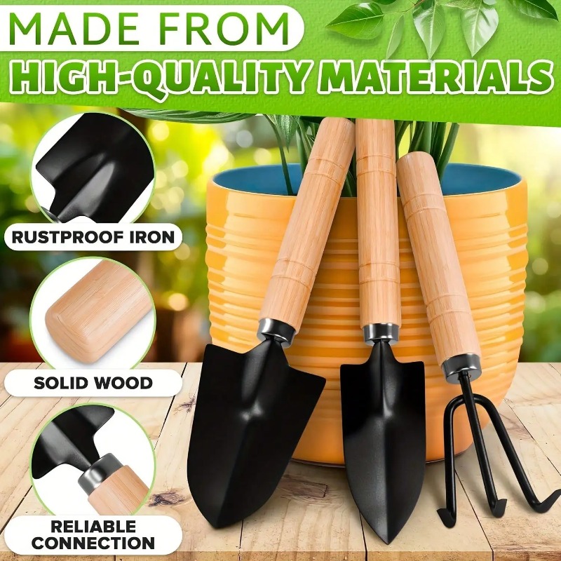 Gardening Tools Usa - 3 Buah/1Set Set Alat Berkebun Mini
