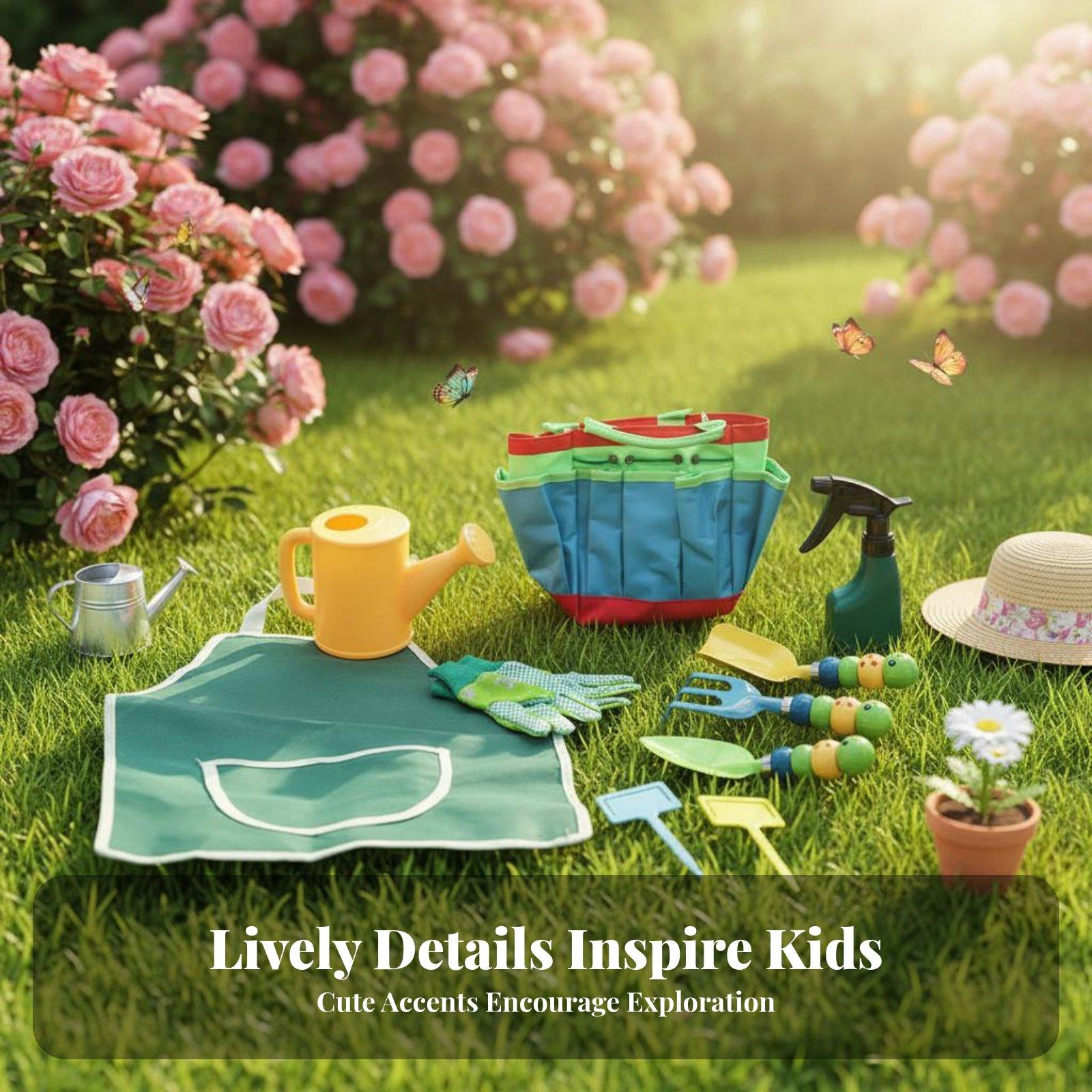 Gardening Tools For Young Children - 10 Buah Set Alat Berkebun Anak