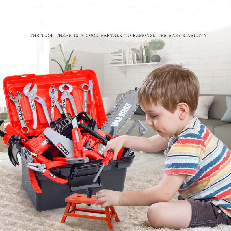 Gardening Tools For 3 Year Old - Peralatan pemeliharaan insinyur simulasi anak-anak ToolboX
