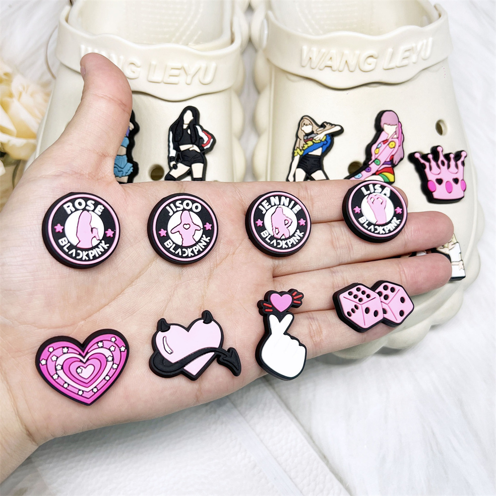20pcs Set Hiasan Sepatu Musika - Gardening Tools Pink ulasan dan harga