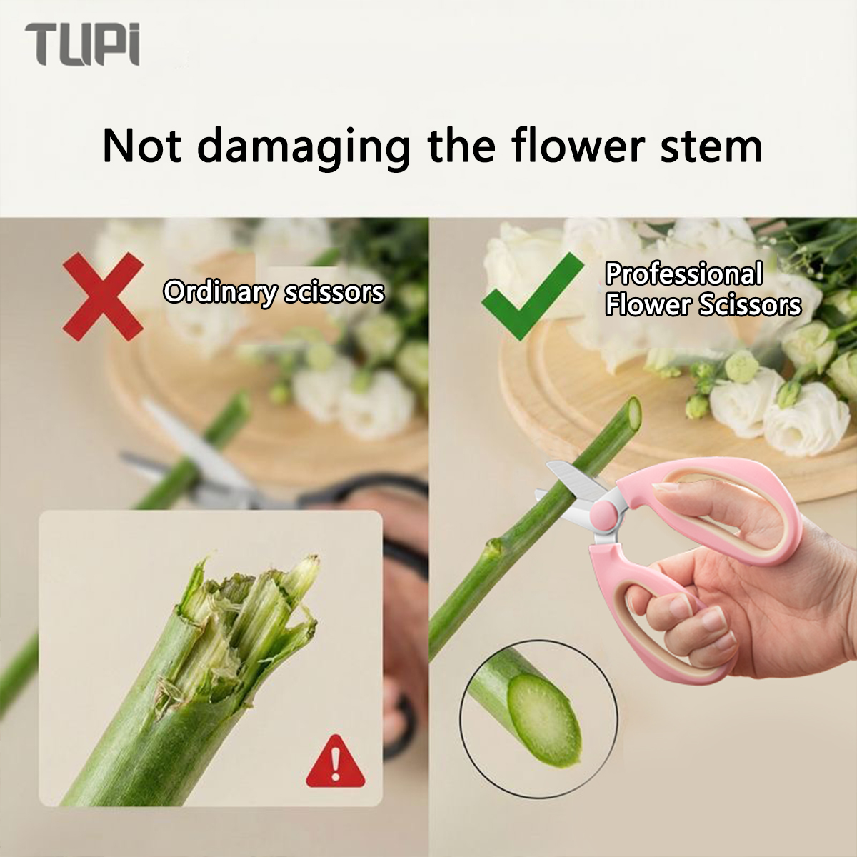 Gunting Florist untuk Merangka - Gardening Tools Pink ulasan dan harga