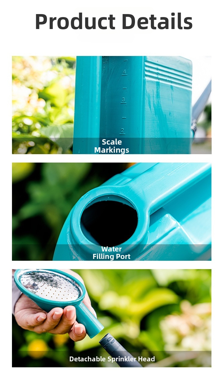 Kaleng Penyiram 8L PP dengan C - Watering Can Long Spout ulasan dan harga