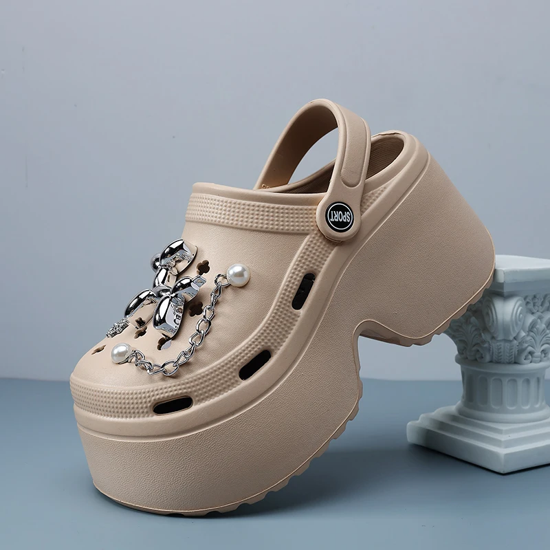 Clogs Platform Perak Wanita Te - Gardening Tools For Women ulasan dan harga