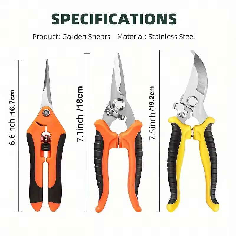Set Gunting Berkebun 3 Buah Pe - Gardening Tools Pink ulasan dan harga