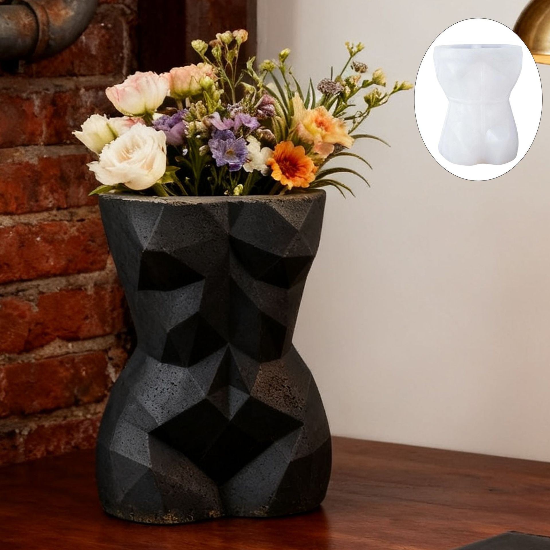 Cetakan Silikon Pot Bunga Bent - Gardening Tools For Women ulasan dan harga