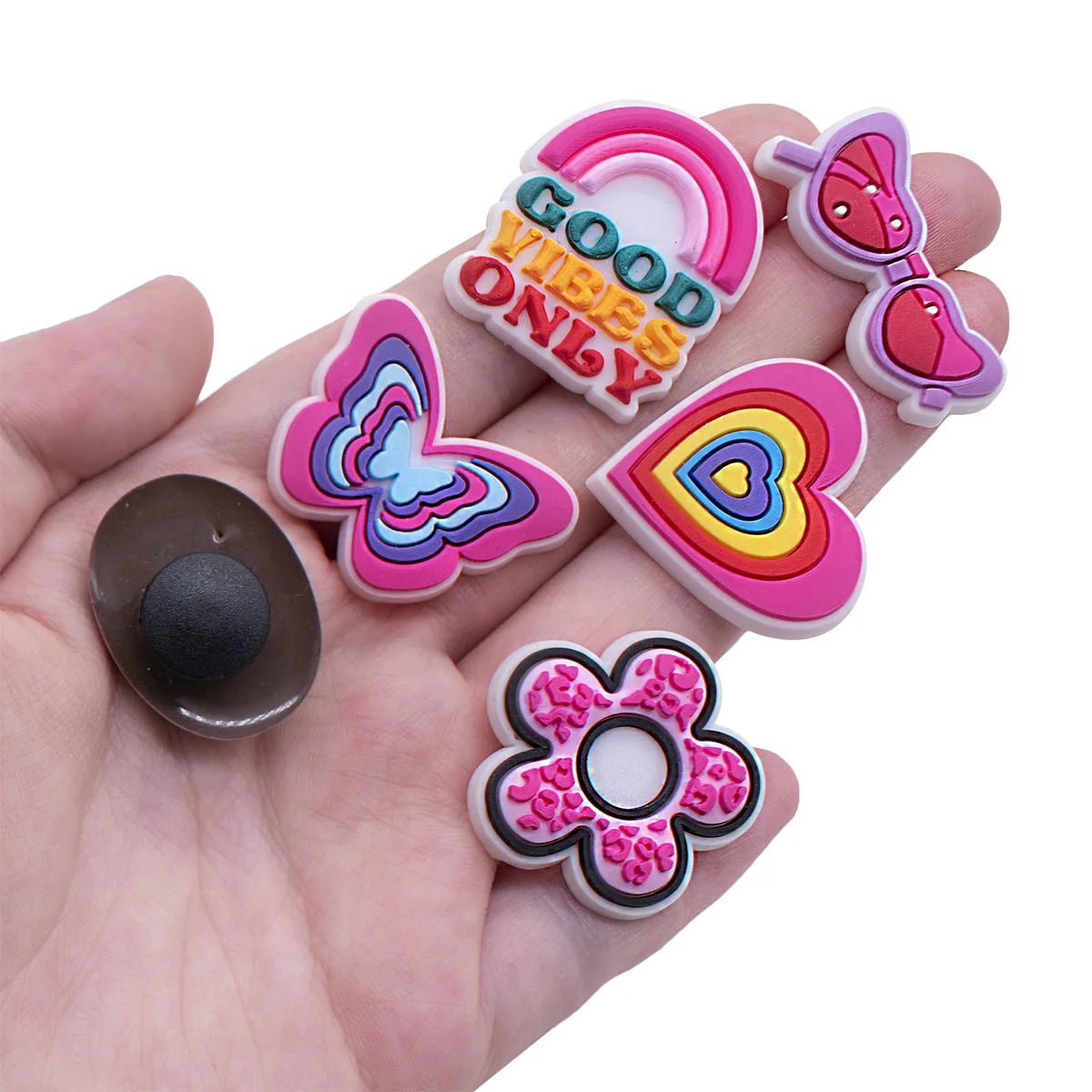 2 Buah Lot Dekorasi Penyumbat  - Gardening Tools Pink ulasan dan harga