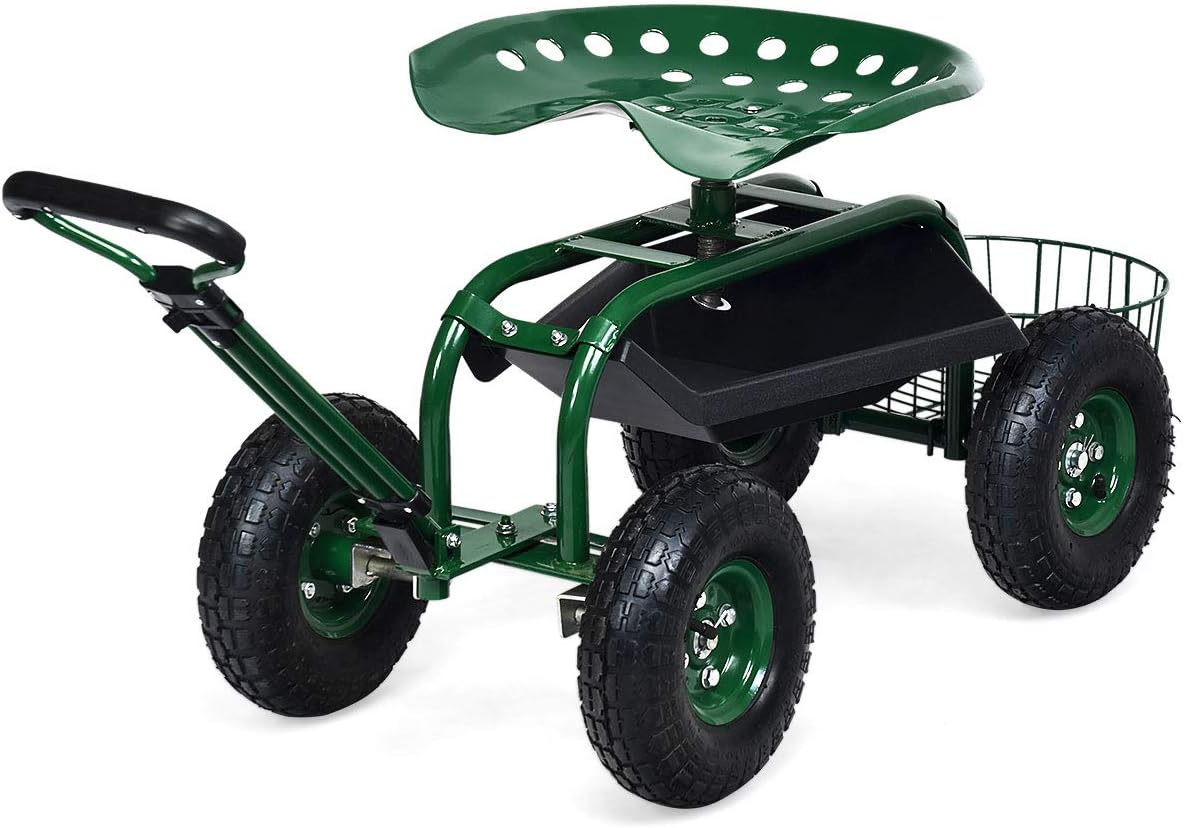 Gerobak Taman Luar Ruangan den - Gardening Tools Basket ulasan dan harga