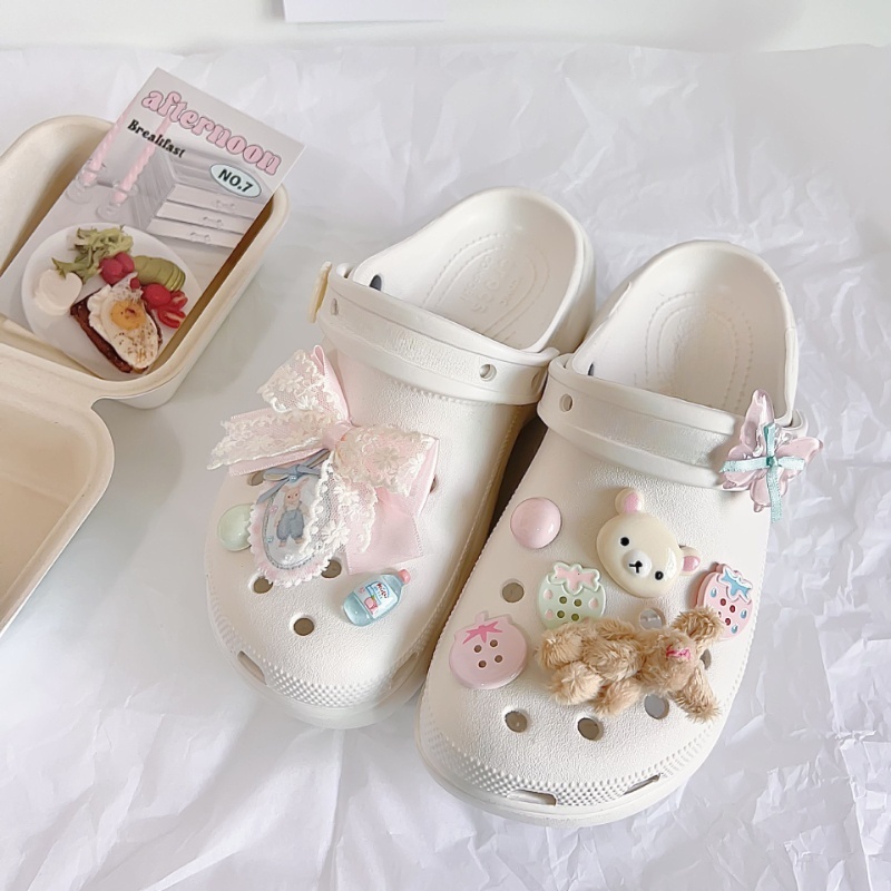 Aksesoris Sepatu Beruang Pink  - Gardening Tools Pink ulasan dan harga