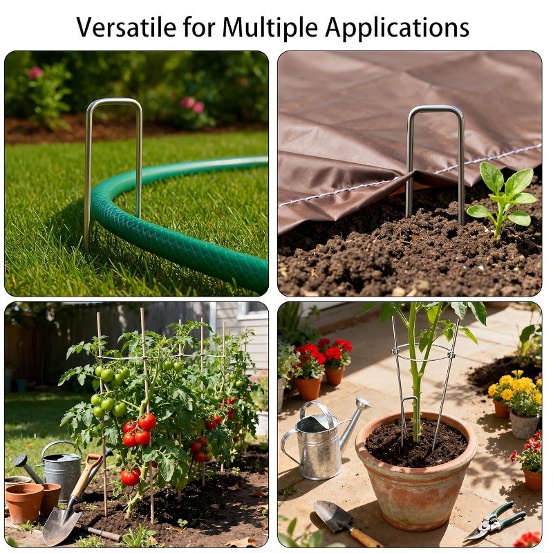 10 Buah Paku Taman Berbentuk U - Gardening Tools For Weeds ulasan dan harga