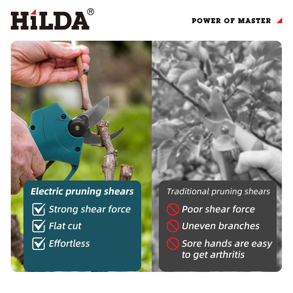 HILDA 18V Gunting Pemangkas Li - Gardening Tools Usa ulasan dan harga