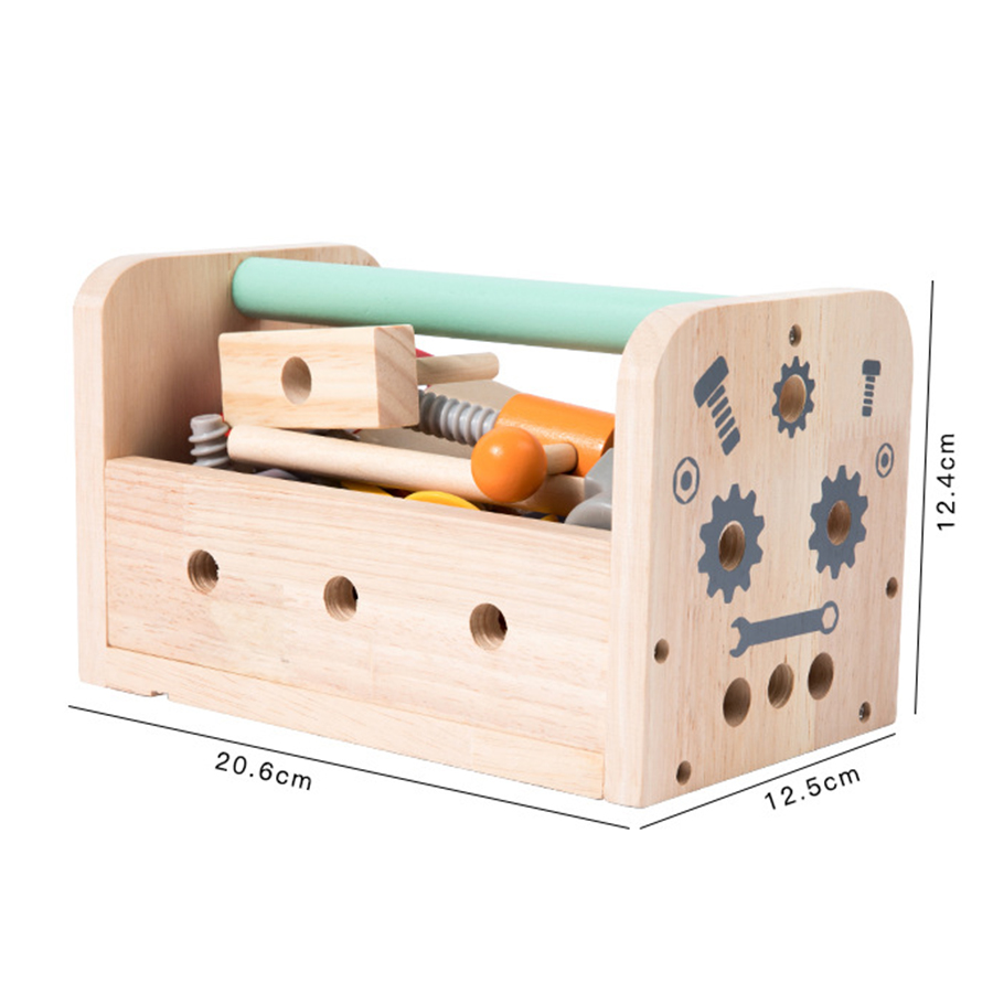 Alat Anak-anak Bangku Set Kayu - Gardening Tools Kids ulasan dan harga