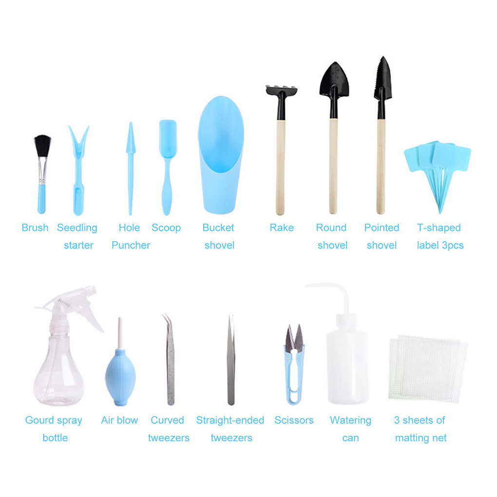 Set Alat Tanam Sukulen Taman M - Gardening Tools Pink ulasan dan harga