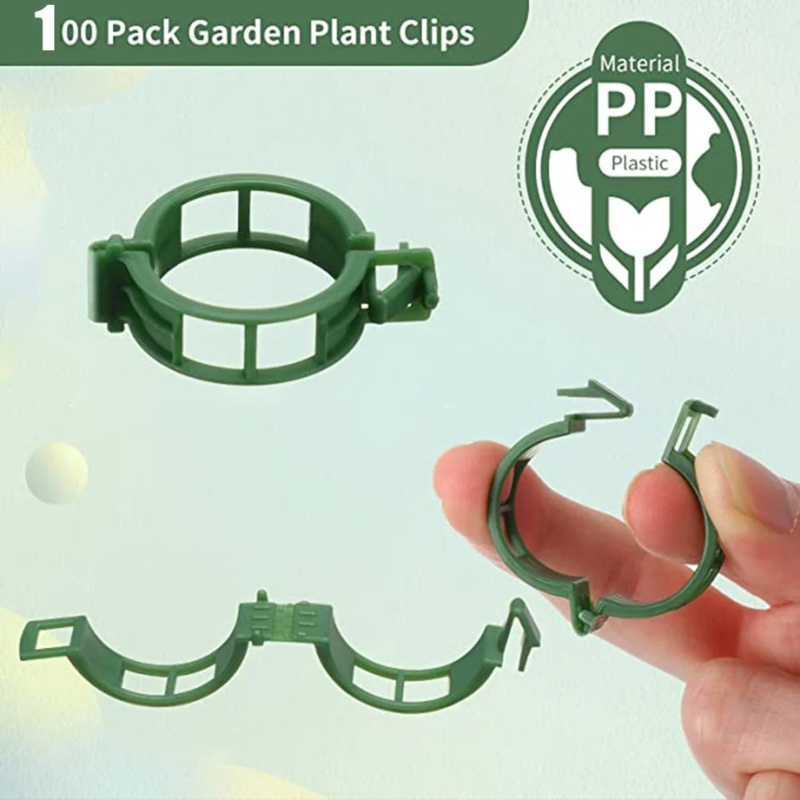 100 buah/klip penopang tanaman - Gardening Tools Usa ulasan dan harga