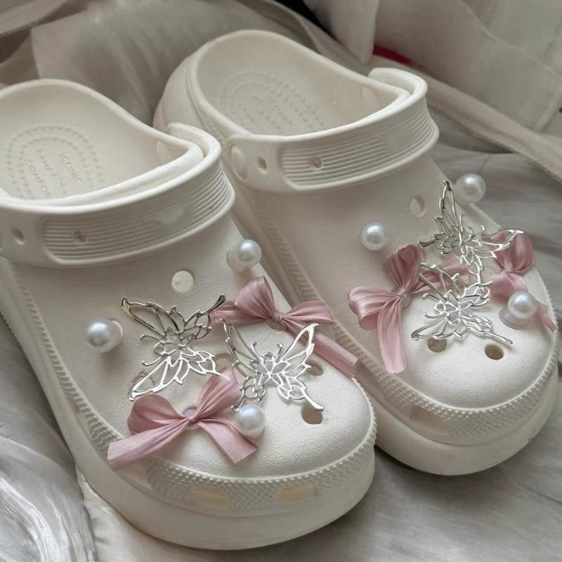 Set 8 PCS Hiasan Sepatu Pita P - Gardening Tools Pink ulasan dan harga