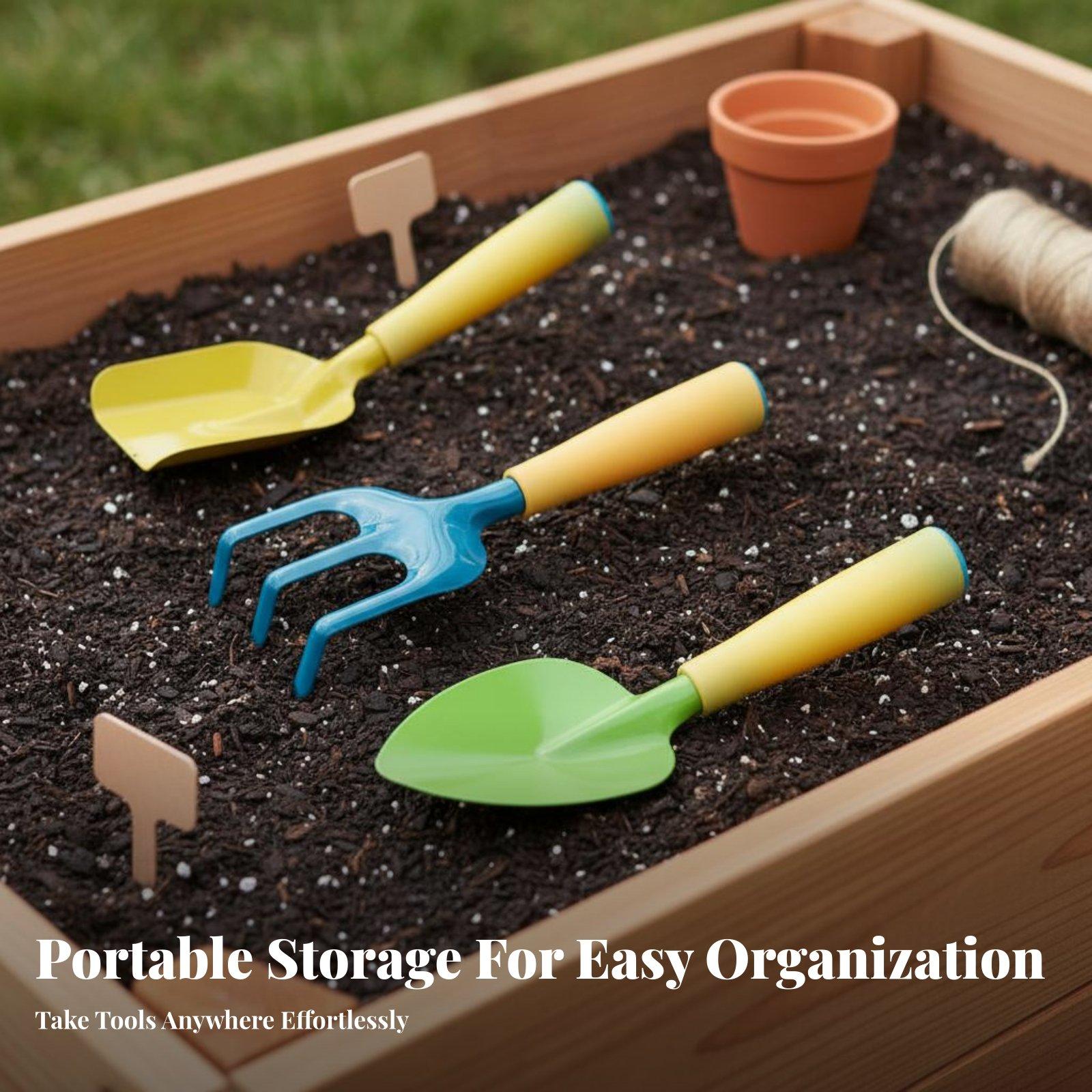 3 Buah Alat Berkebun Anak-Anak - Gardening Tools For Young Children ulasan dan harga