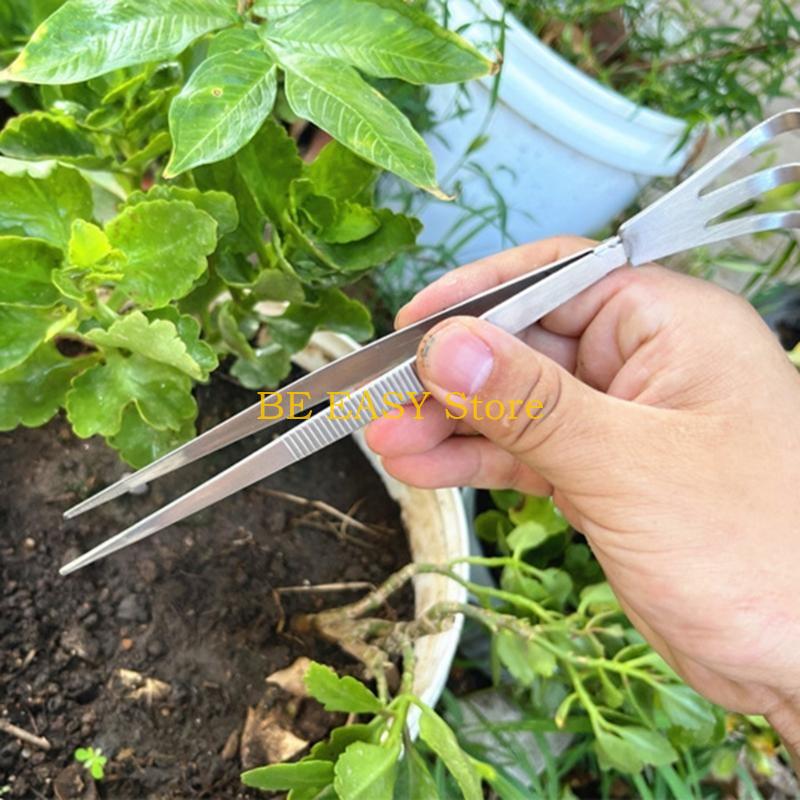 E28F Gadget Pot Kepala Ganda P - Gardening Tools For Weeds ulasan dan harga