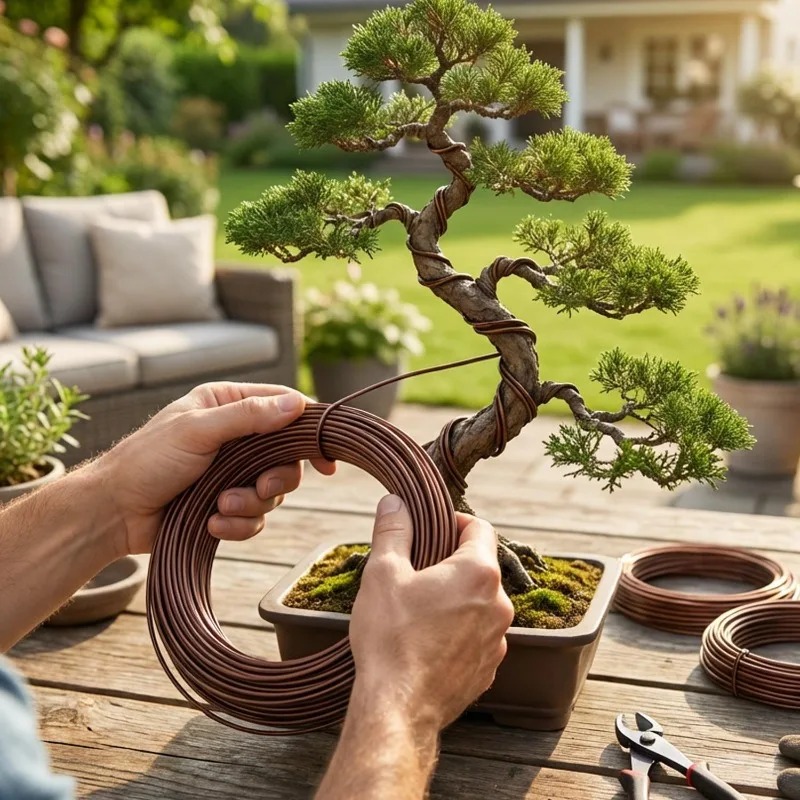 Set Kawat Pelatihan Bonsai 5M  - Bonsai Tool Set ulasan dan harga