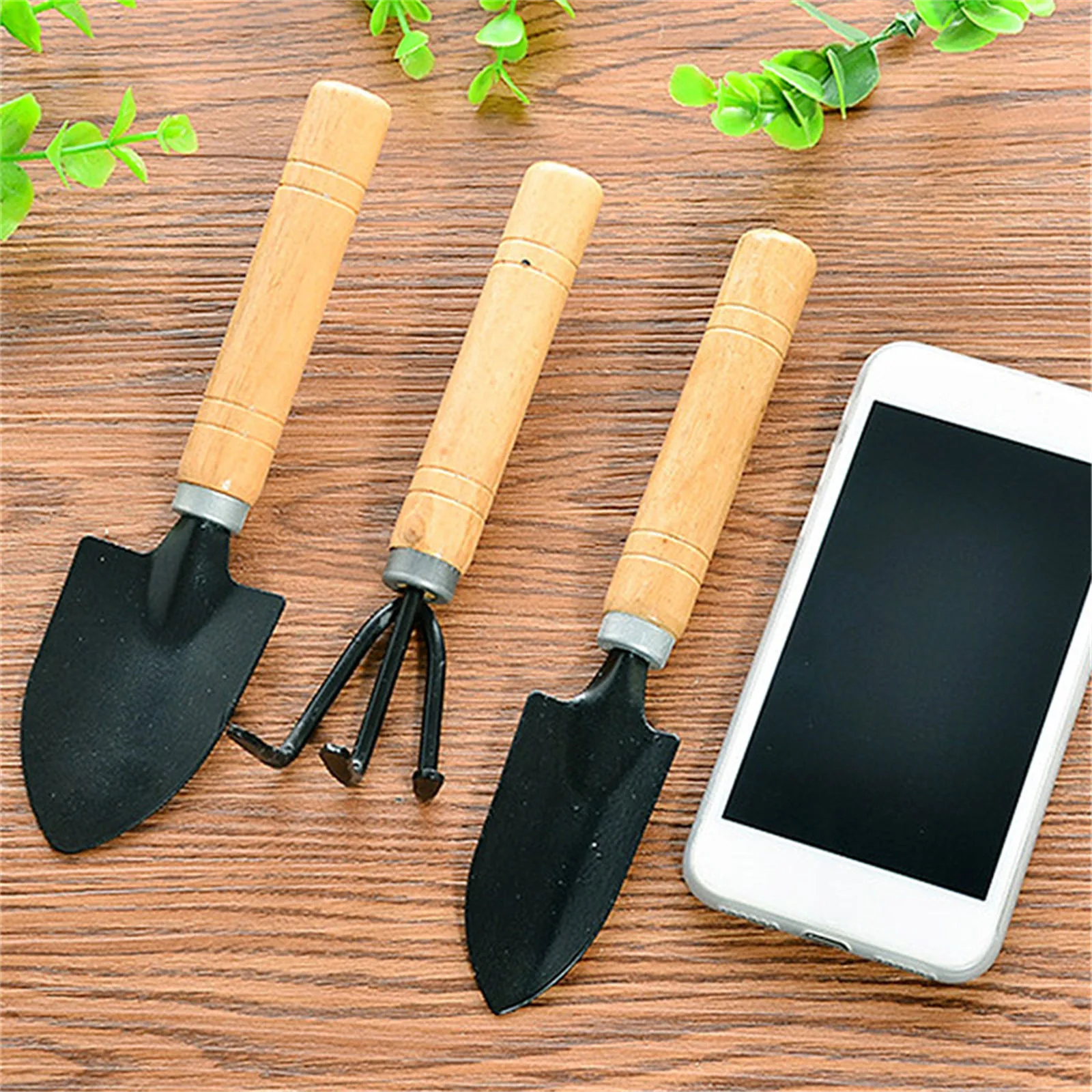 Set Alat Kebun Mini 3 Buah, Se - Bonsai Tool Set ulasan dan harga