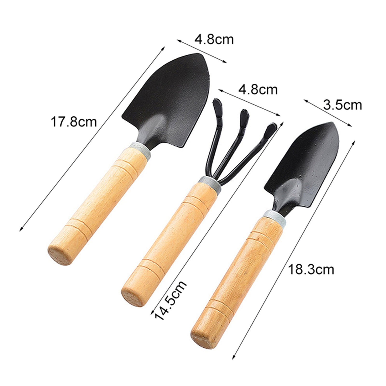 Set Alat Kebun Mini 3 Buah, Se - Bonsai Tool Set ulasan dan harga