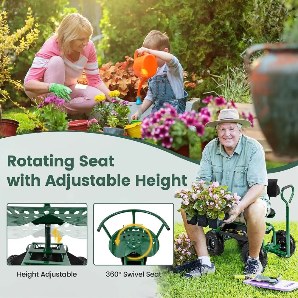 Dapat Disesuaikan 360 derajat  - Gardening Tools Basket ulasan dan harga