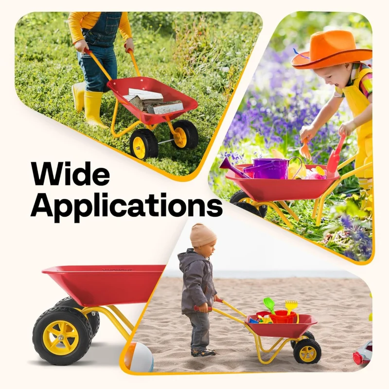 Gerobak Anak-anak dengan Set A - Gardening Tools Kids ulasan dan harga
