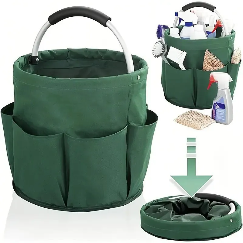 Keranjang Piknik Lipat Portabe - Gardening Tools Basket ulasan dan harga