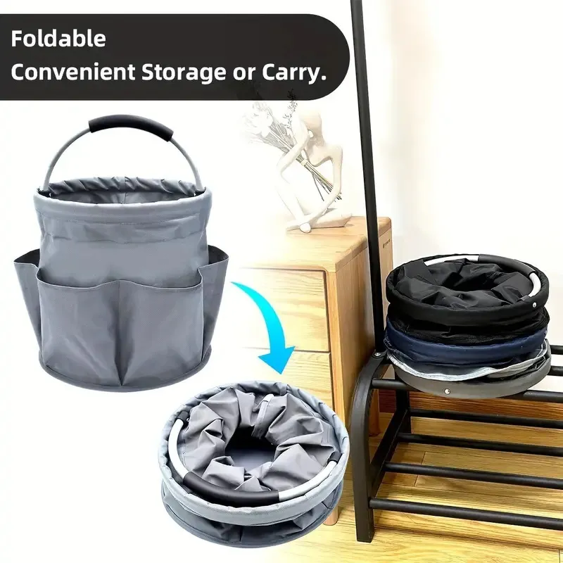 Keranjang Piknik Lipat Portabe - Gardening Tools Basket ulasan dan harga